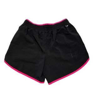 New Balance Women's Black Athletic Shorts with Pink Trim Size S